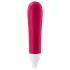 Satisfyer - kulka vibratorius - įkraunamas, atsparus vandeniui - raudonas