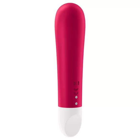Satisfyer - kulka vibratorius - įkraunamas, atsparus vandeniui - raudonas