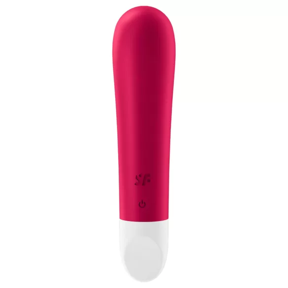 Satisfyer - kulka vibratorius - įkraunamas, atsparus vandeniui - raudonas