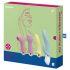 Satisfyer Nuostabusis Ketvertas - įkraunamas vibratorių rinkinys (4 dalių)