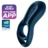 Satisfyer Epic Duo - vibruojantis penio žiedas - juodas