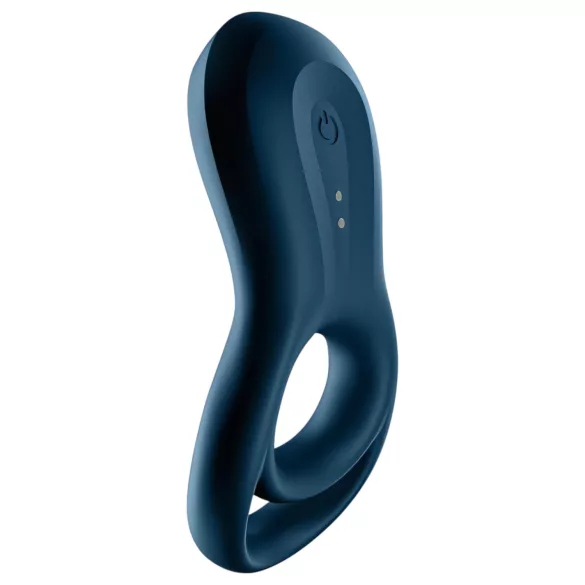 Satisfyer Epic Duo - vibruojantis penio žiedas - juodas