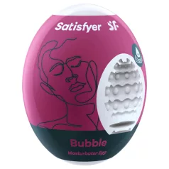   Satisfyer Egg Bubble - masturbatorius vyrams - tekstūruotas vidus - 1 vnt