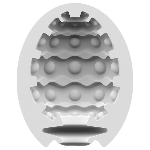 Satisfyer Egg Bubble - masturbatorius vyrams - tekstūruotas vidus - 1 vnt