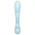 Satisfyer Triple Oh - vibratorius su klitorio atšaka - įkraunamas - mėlynas