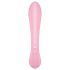 Satisfyer Triple Oh - įkraunamas, klitorio masažuoklis (rožinis)