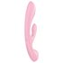 Satisfyer Triple Oh - įkraunamas, klitorio masažuoklis (rožinis)