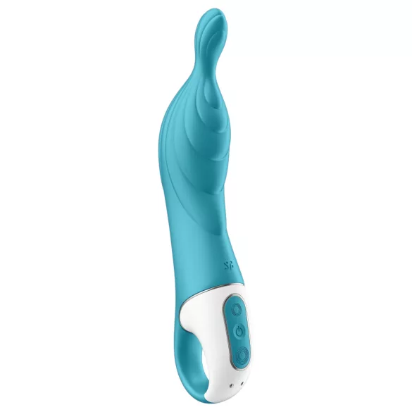 Satisfyer A-Mazing 2 - vibratorius G taškui - įkraunamas - turkio spalvos
