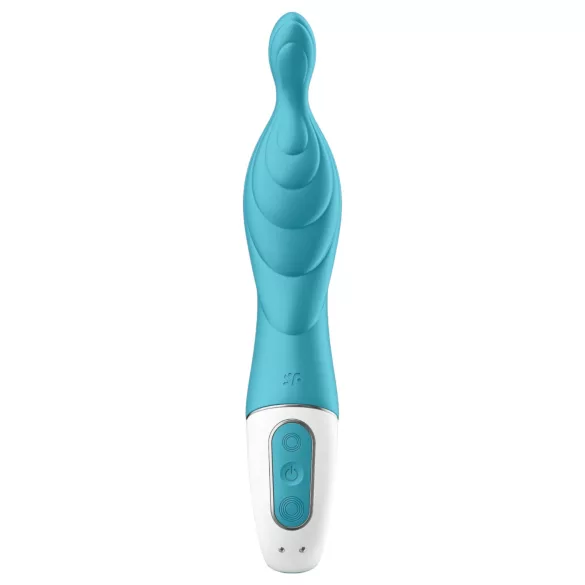 Satisfyer A-Mazing 2 - vibratorius G taškui - įkraunamas - turkio spalvos