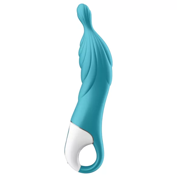 Satisfyer A-Mazing 2 - vibratorius G taškui - įkraunamas - turkio spalvos