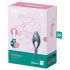 Satisfyer Bullseye - vibruojantis penio žiedas - pilkas