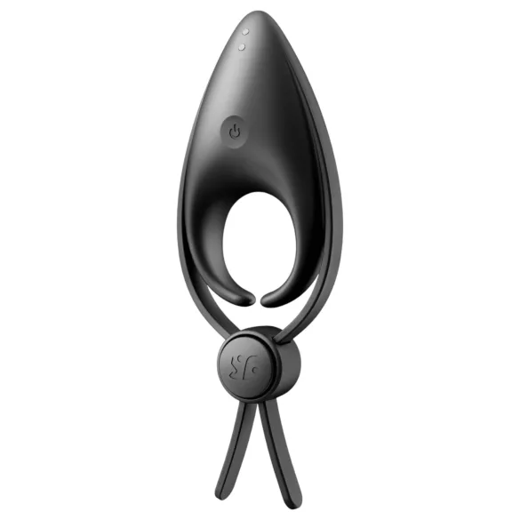 Satisfyer Sniper - vibruojantis penio žiedas - įkraunamas - juodas
