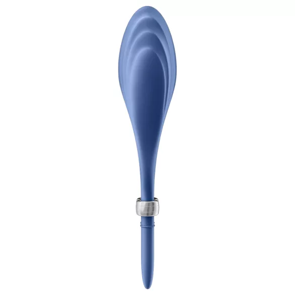Satisfyer Duelist - vibruojantis penio žiedas - įkraunamas - mėlynas