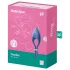 Satisfyer Duelist - vibruojantis penio žiedas - įkraunamas - mėlynas