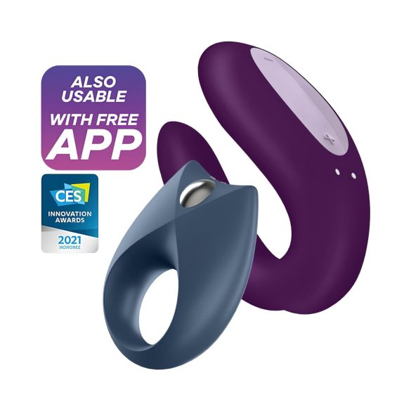 Satisfyer Partner Dėžutė 2 – išmanus porų vibratorius rinkinys (2 dalių)