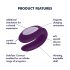 Satisfyer Partner Dėžutė 2 – išmanus porų vibratorius rinkinys (2 dalių)