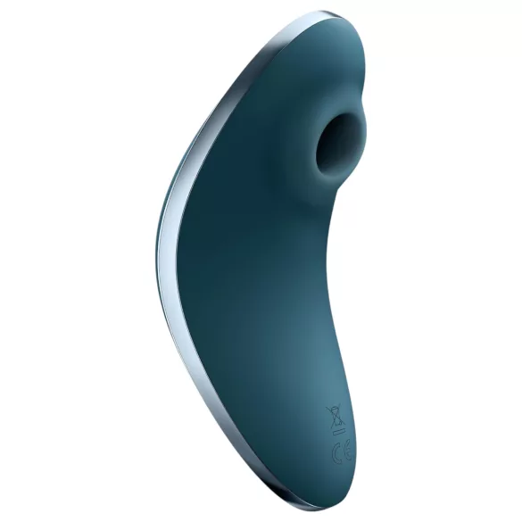 Satisfyer Vulva Lover 1 - klitorio stimuliatorius su oro bangomis - mėlynas
