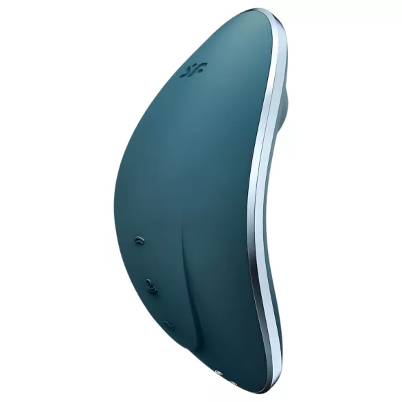 Satisfyer Vulva Lover 1 - klitorio stimuliatorius su oro bangomis - mėlynas