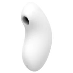   Satisfyer Vulva Lover 2 - bangomis oro srovėmis veikiantis klitorio vibratorius (baltas)