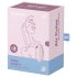 Satisfyer Vulva Lover 3 - akumuliatorinis oro bangų stimuliatorius (rožinis)
