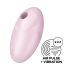 Satisfyer Vulva Lover 3 - akumuliatorinis oro bangų stimuliatorius (rožinis)