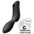 Satisfyer Curvy Trinity 2 - klitorio ir G taško vibratorius - juodas
