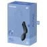 Satisfyer Curvy Trinity 2 - klitorio ir G taško vibratorius - juodas