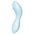 Satisfyer Curvy Trinity 5+ – išmanusis 2in1 vibratorius (mėlynas)
