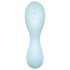 Satisfyer Curvy Trinity 5+ – išmanusis 2in1 vibratorius (mėlynas)