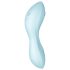 Satisfyer Curvy Trinity 5+ - išmanus 2in1 vibratorius (mėlynas)