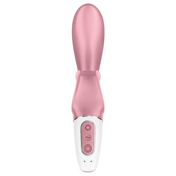 Satisfyer Hug Me - klitorio vibratorius su rankenėle - rožinis
