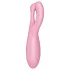 Satisfyer Threesome 4 - programėle valdomas klitorio vibratorius (rožinis)