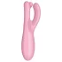 Satisfyer Threesome 4 - programėle valdomas klitorio vibratorius (rožinis)