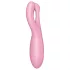Satisfyer Threesome 4 - programėle valdomas klitorio vibratorius (rožinis)
