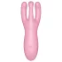 Satisfyer Threesome 4 - programėle valdomas klitorio vibratorius (rožinis)