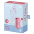 Satisfyer Cotton Candy - klitorinis oro vibracijos vibratorius - koralų spalvos