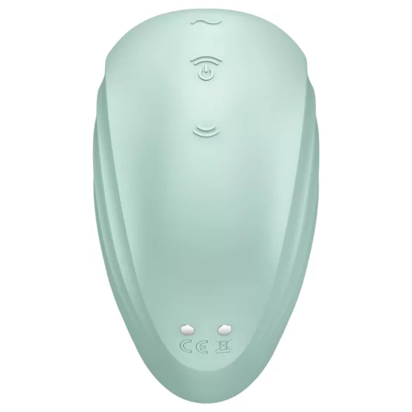 Satisfyer Pearl Diver - klitorinis vibratorių su oro bangomis - mėtų spalvos