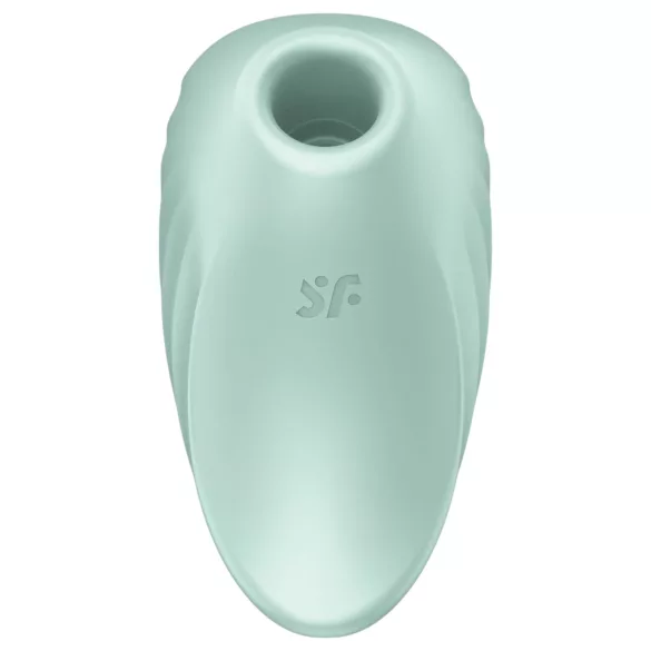 Satisfyer Pearl Diver - klitorinis vibratorių su oro bangomis - mėtų spalvos
