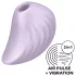 Satisfyer Pearl Diver - klitorio stimuliatorius su oro bangomis - violetinė