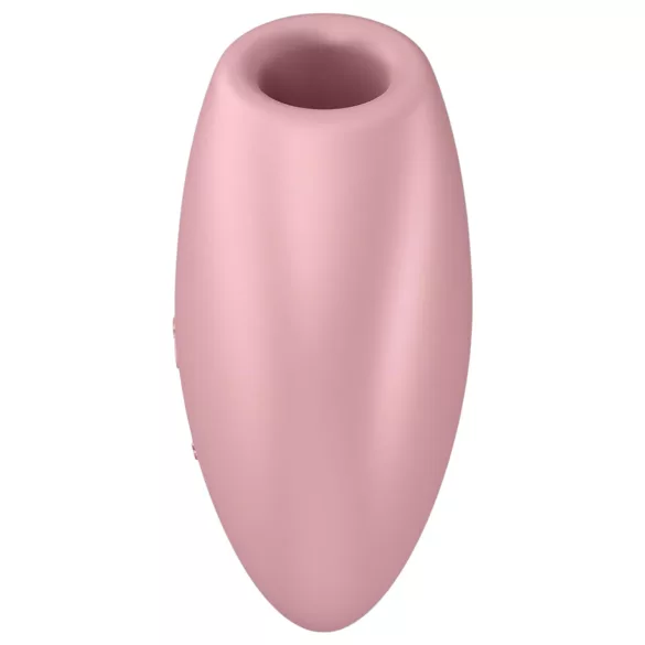 Satisfyer Cutie Heart - klitorio stimuliatorius su oro bangomis - rožinis