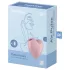 Satisfyer Cutie Heart - klitorio stimuliatorius su oro bangomis - rožinis
