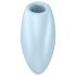 Satisfyer Cutie Heart - įkraunamas oro bangų klitorio vibratorius (mėlynas)