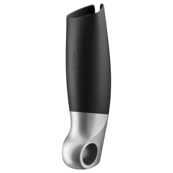 Satisfyer Power - masturbatorius vyrams - išmanus, įkraunamas - juodas