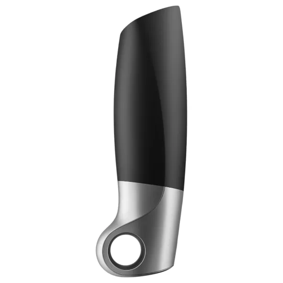 Satisfyer Power - masturbatorius vyrams - išmanus, įkraunamas - juodas