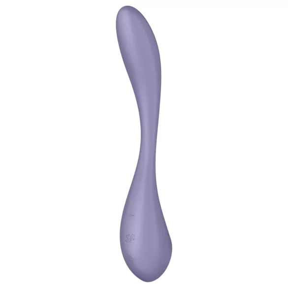 Satisfyer G-spot Flex 5 - programėle valdomas G taško vibratorius (violetinis)