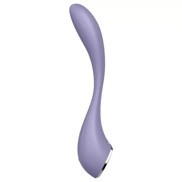 Satisfyer G-spot Flex 5 - programėle valdomas G taško vibratorius (violetinis)