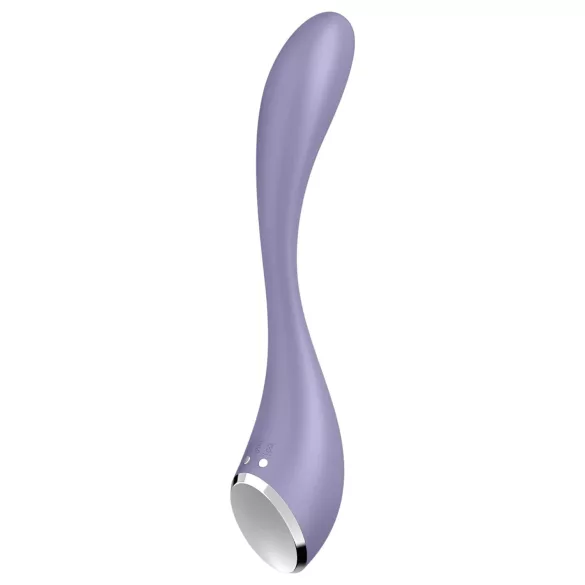 Satisfyer G-spot Flex 5 - programėle valdomas G taško vibratorius (violetinis)