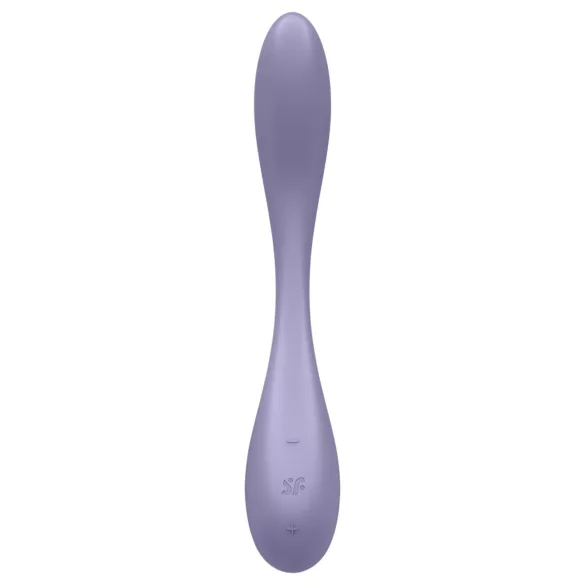 Satisfyer G-spot Flex 5 - programėle valdomas G taško vibratorius (violetinis)