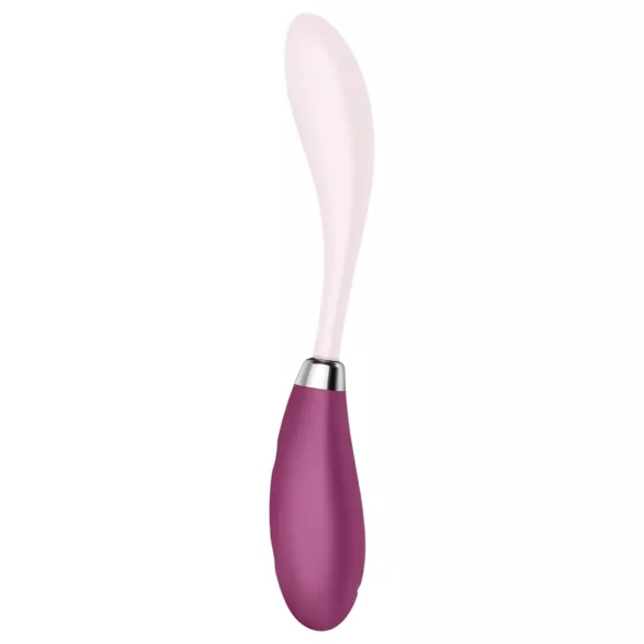 Satisfyer G-Spot Flex 3 - G taško vibratorius - įkraunamas - rožinis/raudonas