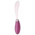 Satisfyer G-Spot Flex 3 - G taško vibratorius - įkraunamas - rožinis/raudonas